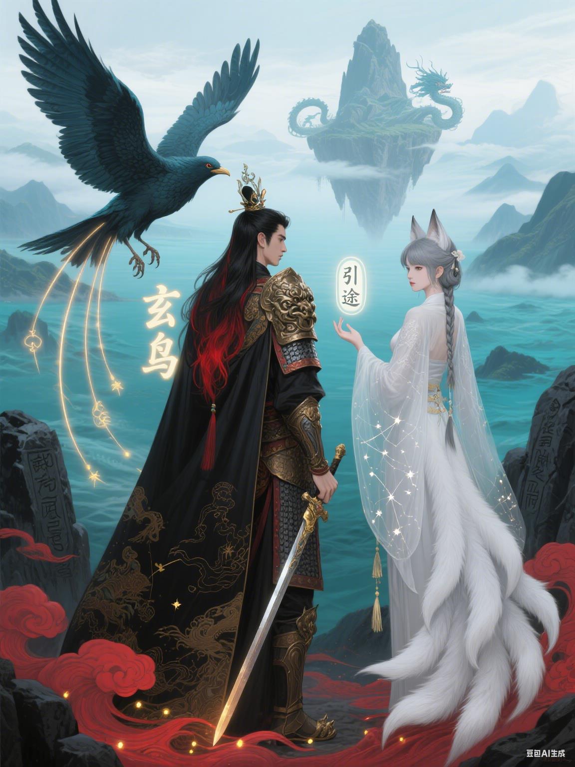 山海有灵：玄鸟引途